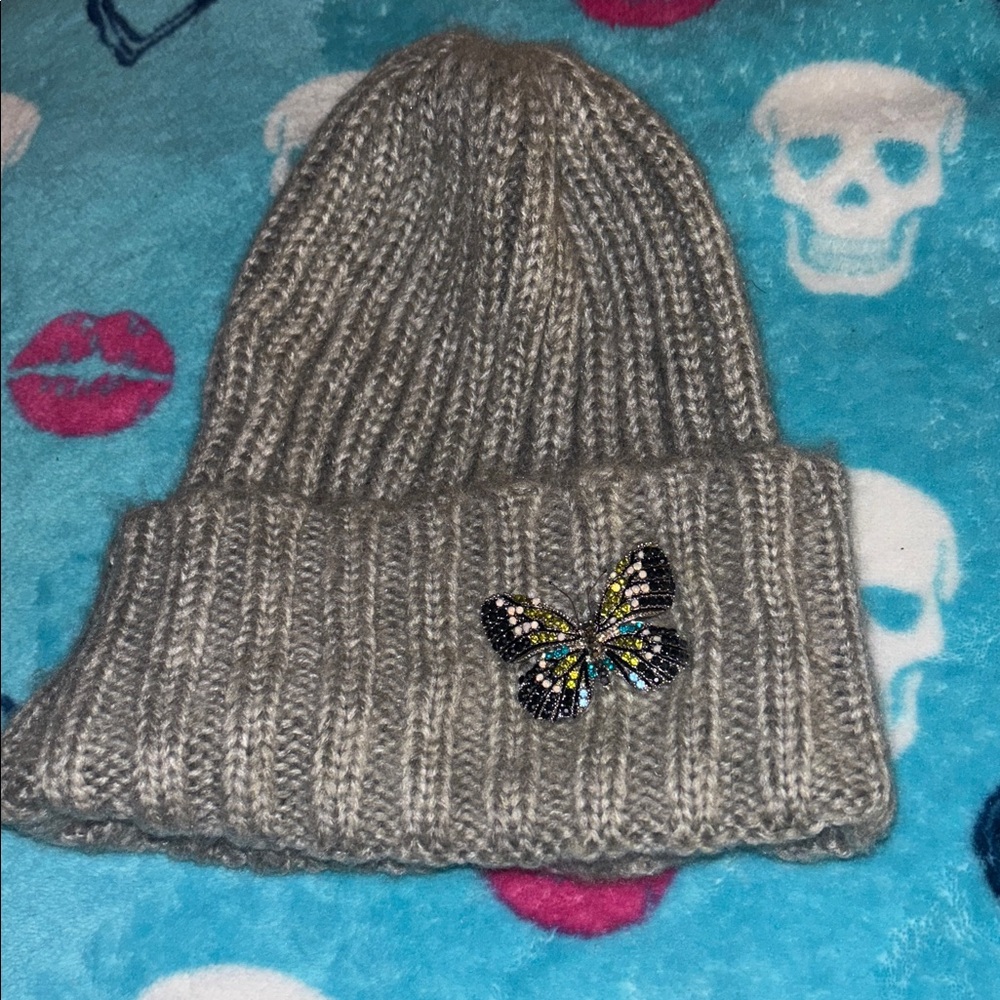 Gray/Black Beanie lot